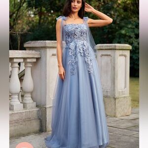 *Pink* Elegant Lace Evening Dress maternity or prom